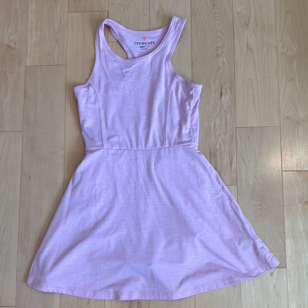 J. crew Crewcuts Pink Kids dress with shorts